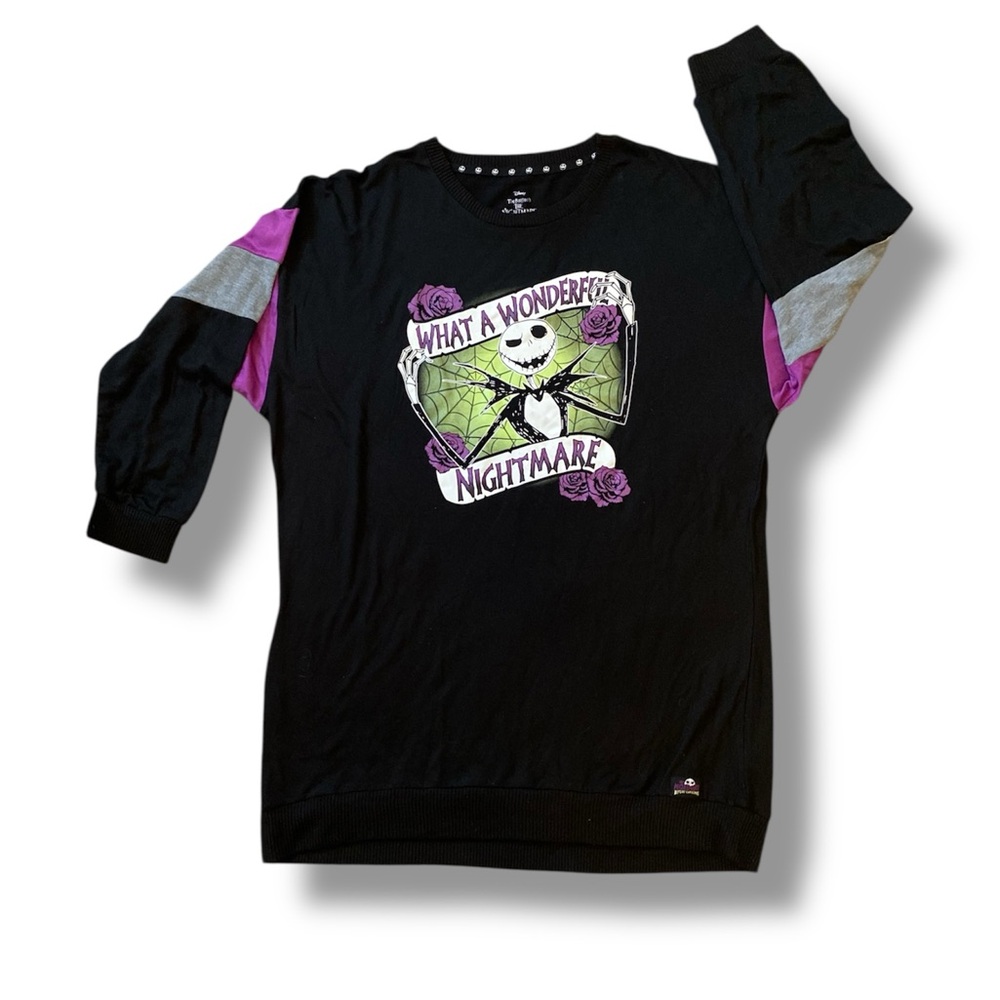 Disneys Nightmare Before Christmas Cozy Top Size 2X
